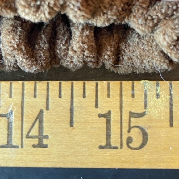 Vintage Brown Velour Pull Over - Picture 12 of 14